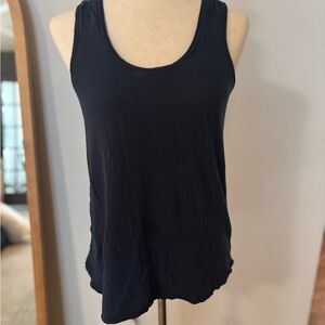 By Anthropologie Classic Navy Blue Sleeveless Top